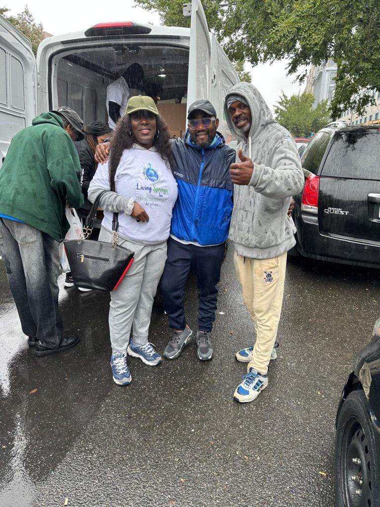Read more about the article Project Better Life Intl in collaboration with Living Spring Inc… Community Outreach to Homeless Shelters in Washington DC.